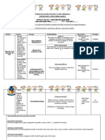 Planeacion Del Dia Preescolar I