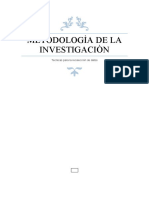 Metodologia de La Investigacion Ii Tarea 8