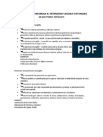 Elementos Que Conforman El Patrimonio Tangible e Intangible de San Pedro Yepocapa PDF