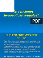 Intervención Grupal