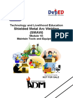 Shielded Metal Arc Welding (SMAW) : Technology and Livelihood Education