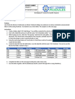 Ict Grade 11 Empowerment Technologies: Problem