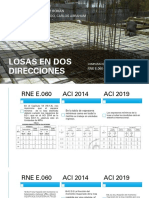 Losa de Dos Direcciones (Aci14-19-Rne) PDF