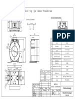 Outdoor Ring Type Current Transformer: Electrical Schematic