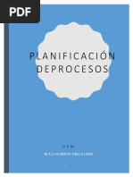 Planeación de Procesos PDF