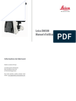 Leica DM500 UserManual FR