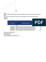 Exportaciones de Maracuya 2000 - 2019