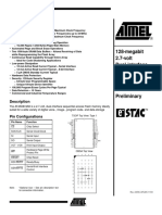 128-Megabit 2.7-Volt Dual-Interface Dataflash At45Db1282 Preliminary