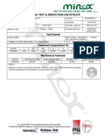 Material Test & Inspection Certificate