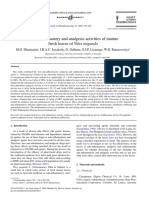 Anti-Inflammatory and Analgesic Activities of Mature Fresh Leaves of Vitex Negundo