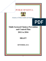 Kenya M Public Health and Sanitation-Preparedness Plan