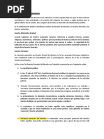 Fuentes Del Derecho Colombiano y Estructura Codigo Civil