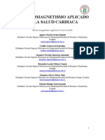 Electromagnetismo en La Salud Cardiaca