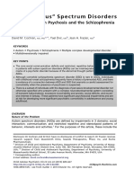 2013 - Cochran Autism Plus Spectrum Disorders Intersection With Psychosis and Schizophrenia Spectrum PDF