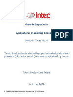 Área de Ingeniería: Solución Tarea No. 6