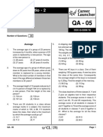 QA-05 Ratio 2 With Solutions