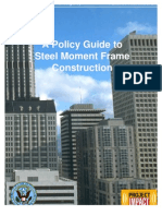 Policy Guide To Steel Moment Frame Conctructions