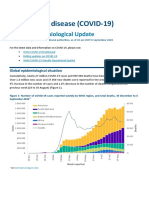 Coronavirus Disease (COVID-19) : Weekly Epidemiological Update