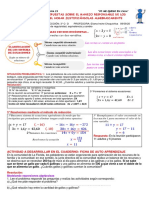 Matemática 3ro Semana 23 Sesión 6 PDF