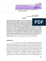 Artigo - Mitos Pilares Q Sustentam o Patriarcado Simone de Beauvoir