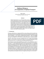 Sinkhorn Distances: Lightspeed Computation of Optimal Transport