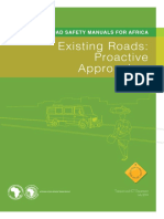 ROAD SAFETY MANUALS FOR AFRICA - Existing Roads Proactive Approaches