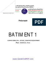 Polycopie de BATIMENT PDF