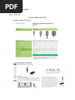 Nama: M Dannu Sensor Digital NIM: 1831120078 Kelas: D3 TL 3B Tugas Sistem Kontrol 1. Nduktive Proximity Sensors