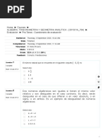 Pre-Tarea - Cuestionario de Evaluación