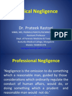 Medical Negligence: Dr. Prateek Rastogi