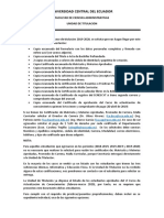 Indicaciones Generales Proceso de Titulacion 2019-2020