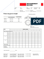 Piston Ring Groove Height PDF