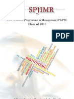 pgpm2010 Brochure