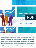 Entreprenueral Options