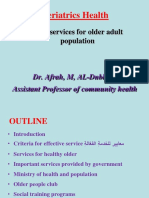 Health Services For Elderly PDF