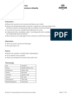 Example Items Reference Sheet PDF