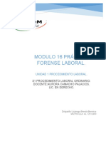 Modulo 16 Práctica Forense Laboral