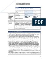 CSP-320 Geografía e Historia de América 2do Ciclo - Formato ISFODOSU