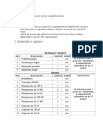 Respuesta en Frecuencia de Los Amplificadores