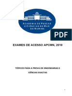 2 Tópicos Engenharias e Ciências Exactas2018