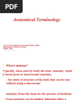 Anatomical Terminology: Assoc Prof DR Mohamad Aris Mohd Moklas (PHD) Department of Human Anatomy FMHS, Upm