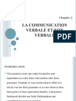 Cours Communication Verbale Et Non Verbales