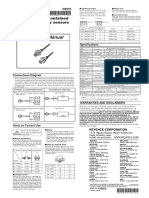 EV Series: Instruction Manual