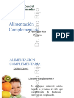 Alimentación Complementaria: Dr. Pedro José Rijo Pediatra