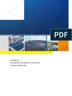 User Manual PVS-24M-HV/ PVS-20M-HV/ PVS-16M-HV PV Array Combiner Box