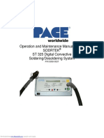 Operation and Maintenance Manual For The Sodrtek ST 325 Digital Convective Soldering/Desoldering System