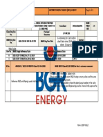 BGR Energy Systems Limited Power Projects Division Comments Reply Sheet (CRS) - Client