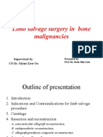 Limb Salvage Surgery in Bone Malignancies