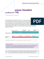 Measure Report Child CBCL