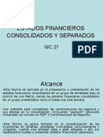 Nic 27 Estados Financieros Consolidados